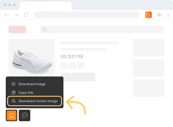 Download product review images from AliExpress, Taobao, Amazon